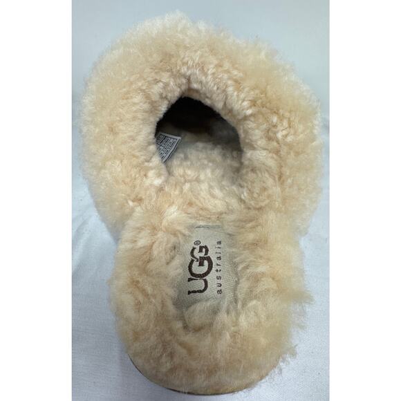 UGG Australia Black Kalie Leather and Sheepskin Lined Clog, Size 7, Women's - Picture 9 of 13